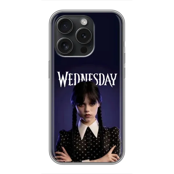 Чехол с рисунком «Wednesdey» для iPhone 15 Pro Чехол с рисунком «Wednesdey» для iPhone 15 Pro