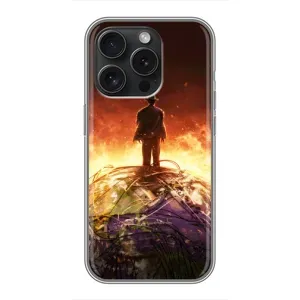 Чехол Оппенгеймер / Oppenheimer на iPhone 15 Pro (Ядерщик)