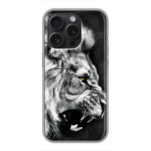 Чохол з картинкою на iPhone 15 Pro (Злий Лев)