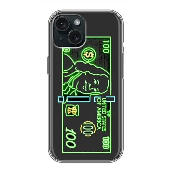 Чехол с рисунком «Баксы» для iPhone 15