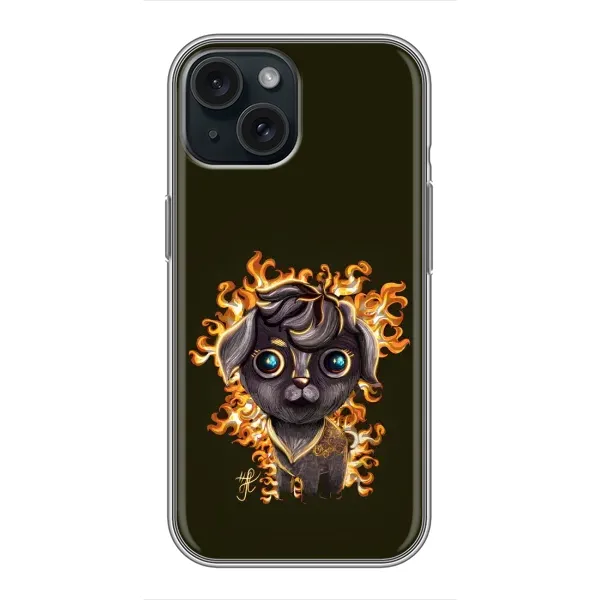 Чехол с рисунком «Бавовна мем» для iPhone 15 Чехол с рисунком «Бавовна мем» для iPhone 15