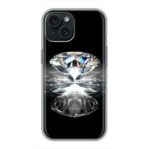 Чехол (Дорого -богато) на iPhone 15 (Бриллиант)