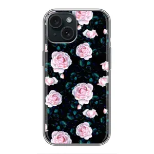 Чохли з принтом Троянд для iPhone 15 (Чайні троянди)
