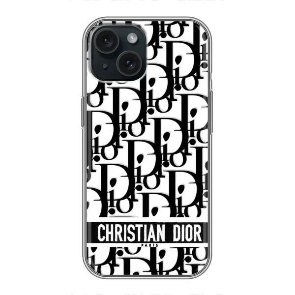 Чехол с рисунком «Christian Dior» для iPhone 15