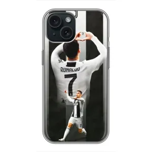 Чехол Криштиану Роналду для iPhone 15 (Cristiano R)