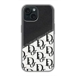 Чехол (Dior, Prada, YSL, Chanel) для iPhone 15 (Диор)