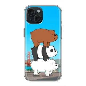 Чохли з Пандами на iPhone 15 (Друзі)