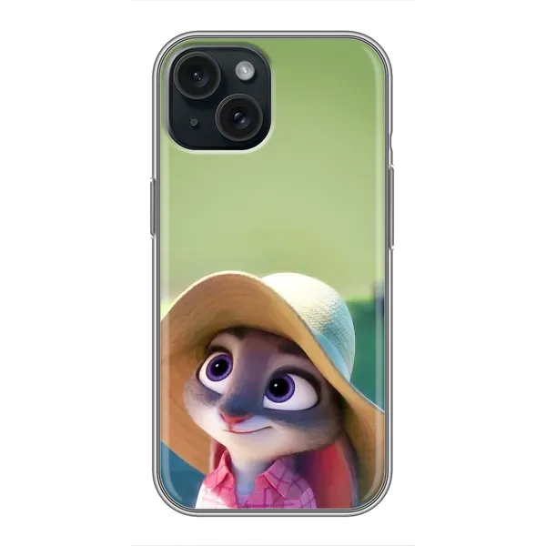 Чехол с рисунком «Джуди Хопс» для iPhone 15