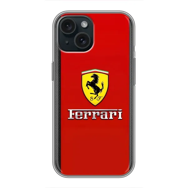 Чехол с рисунком «Ferrari Logo» для iPhone 15 Чехол с рисунком «Ferrari Logo» для iPhone 15