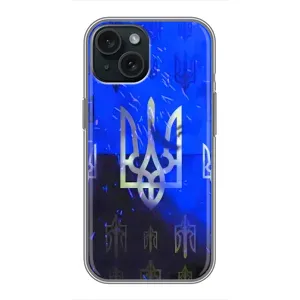 Чехол с рисунком «Герб» для iPhone 15
