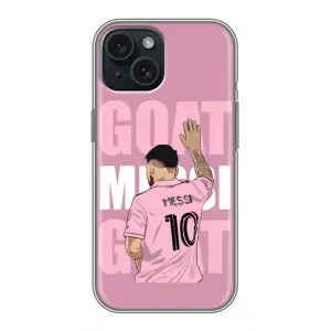 Чехлы Лео Месси в Майами на iPhone 15 (GOAT MESSI)