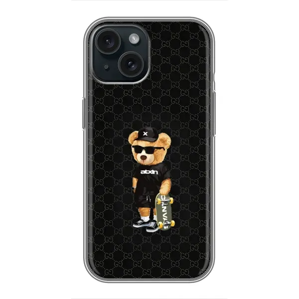 Чехол с рисунком «GUCCI Teddy» для iPhone 15