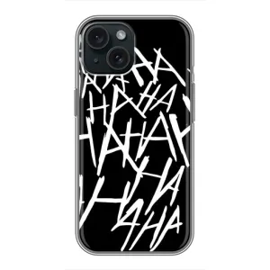Чехлы с картинкой Джокера на iPhone 15 (Хахаха)
