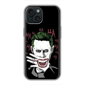 Чехлы с картинкой Джокера на iPhone 15 (Hahaha)
