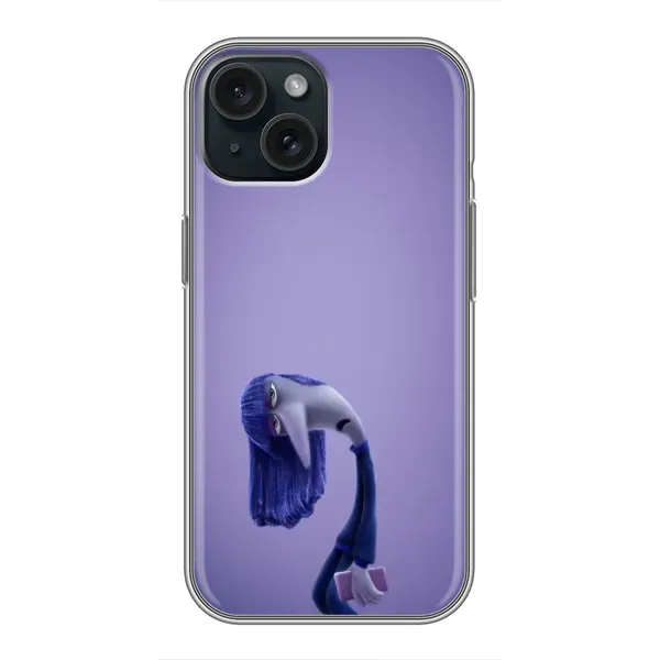 Чехол с рисунком «Хандра» для iPhone 15 Чехол с рисунком «Хандра» для iPhone 15
