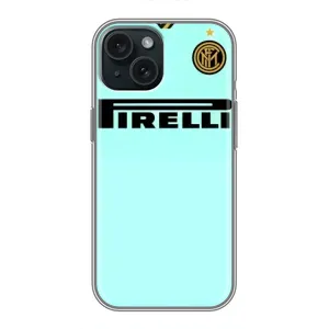 Силіконові Чохли з принтом Футбол на iPhone 15 (Inter)