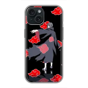 Чохли з принтом Ітачі Учіха на iPhone 15 (Ітачі хмара)