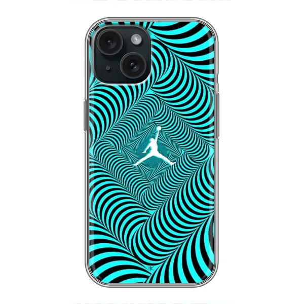 Чехол с рисунком «Jordan» для iPhone 15