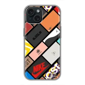Чехол с рисунком «Коробки» для iPhone 15