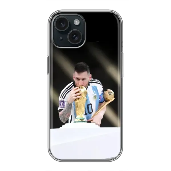 Чехол с рисунком «Кубок Мира» для iPhone 15