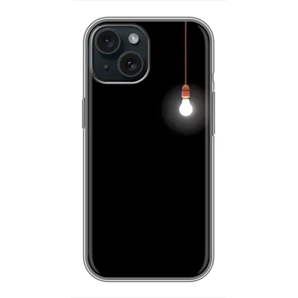 Чехол с рисунком «Лампочка» для iPhone 15 Чехол с рисунком «Лампочка» для iPhone 15