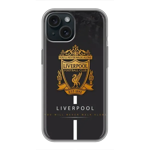 Чехол с рисунком «Liverpool» для iPhone 15 Чехол с рисунком «Liverpool» для iPhone 15
