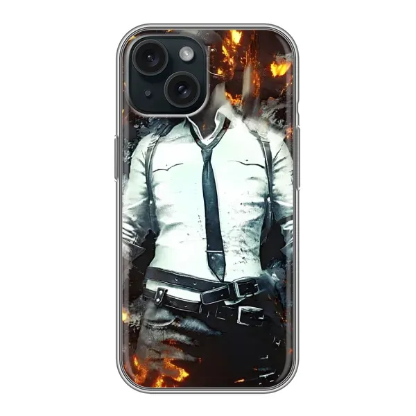 Чохол з малюнком «Man Пубг» для iPhone 15 Чохол з малюнком «Man Пубг» для iPhone 15