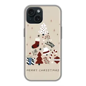 Чехол Санта Клаус для iPhone 15 (Merry Christmas)