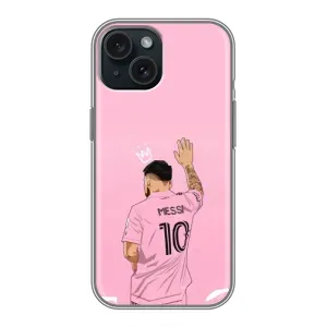 Чехлы Лео Месси в Майами на iPhone 15 (Месси Маями)