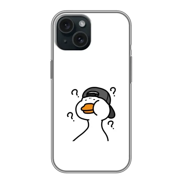 Чехол с рисунком «Непонимание» для iPhone 15 Чехол с рисунком «Непонимание» для iPhone 15