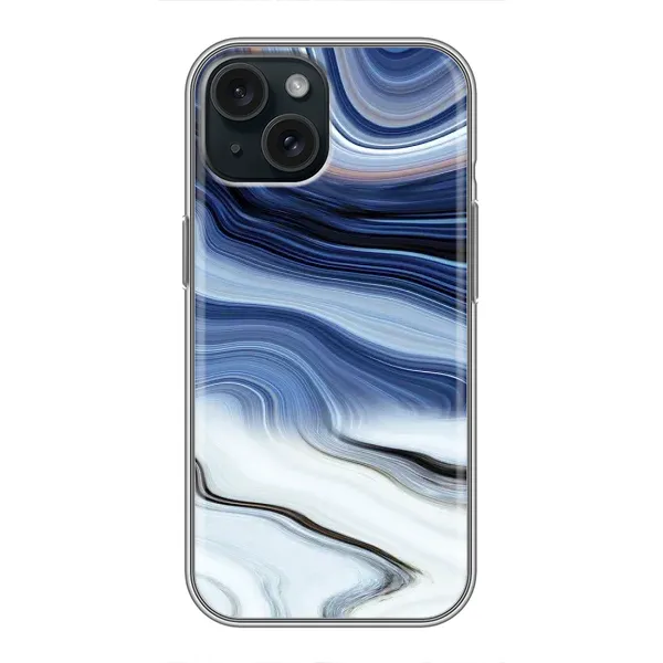 Чехол с рисунком «Светлый мрамор» для iPhone 15 Чехол с рисунком «Светлый мрамор» для iPhone 15