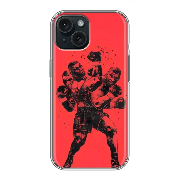 Чехол с рисунком «Тайсон Бокс» для iPhone 15 Чехол с рисунком «Тайсон Бокс» для iPhone 15