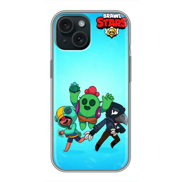 Чехол с рисунком «Трио» для iPhone 15 Чехол с рисунком «Трио» для iPhone 15
