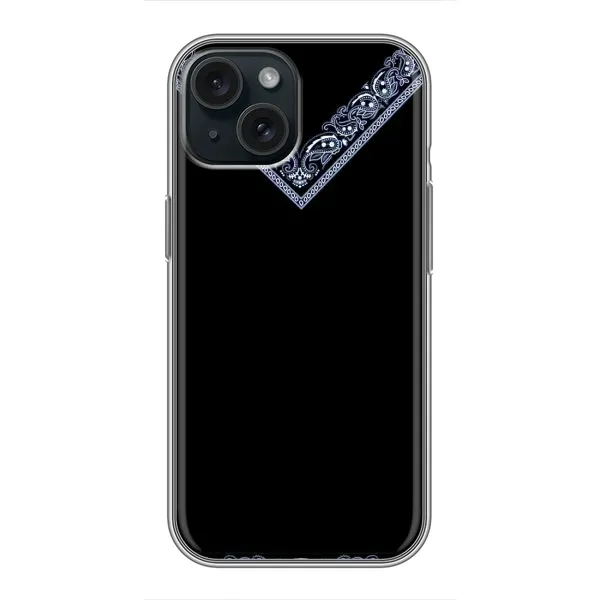 Чехол с рисунком «Воротник вышиванки» для iPhone 15 Чехол с рисунком «Воротник вышиванки» для iPhone 15