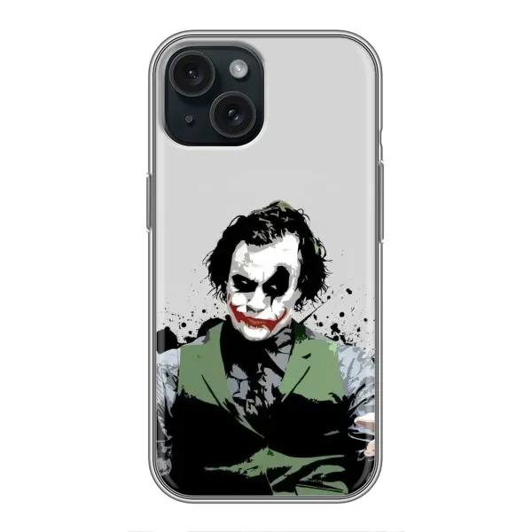 Чехол с рисунком «Взгляд Джокера» для iPhone 15