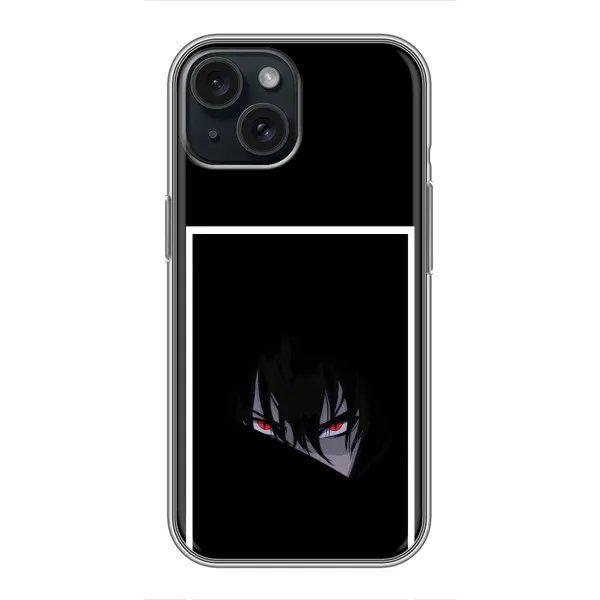 Чехол с рисунком «Взгляд Саскэ» для iPhone 15 Чехол с рисунком «Взгляд Саскэ» для iPhone 15