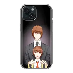 Чохли з героями АНИМЕ на iPhone 15 (Ягамі виріс)