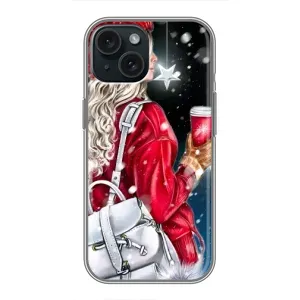Чехлы на Новый Год iPhone 15 (Зима пришла)