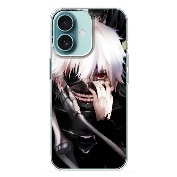 Чехол с рисунком «Аниме Гуль» для iPhone 16 Plus Чехол с рисунком «Аниме Гуль» для iPhone 16 Plus