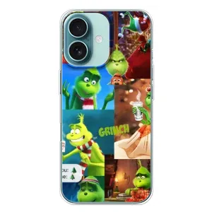 Чехол с рисунком «Арт Гринч» для iPhone 16 Plus