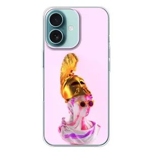 Чохол з Прикольним Принтом на iPhone 16 Plus (АРТ Статуя)