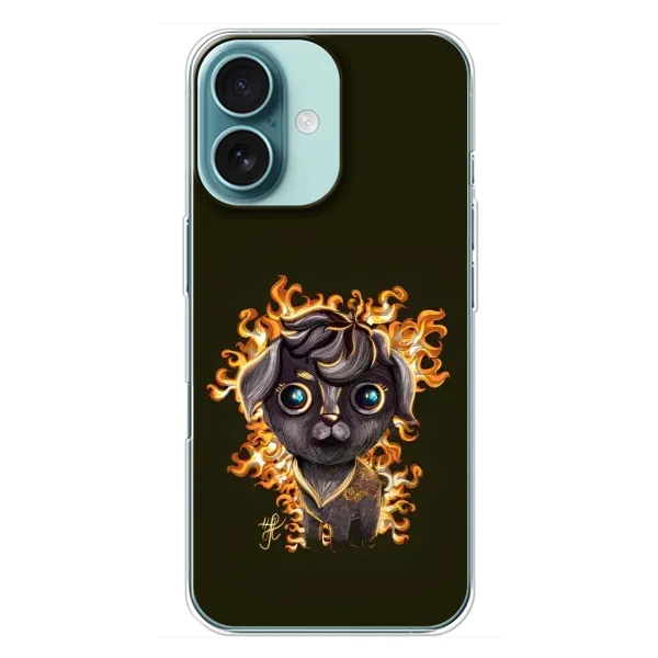 Чехол с рисунком «Бавовна мем» для iPhone 16 Plus