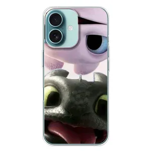 Чехол дракон Беззубик для iPhone 16 Plus