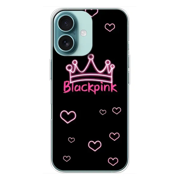 Чехол с рисунком «Блэекпинг» для iPhone 16 Plus Чехол с рисунком «Блэекпинг» для iPhone 16 Plus