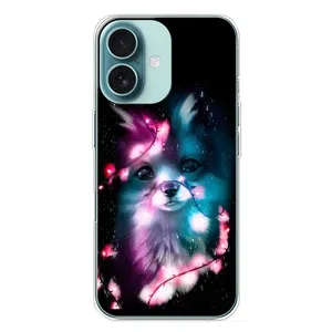 Чохол з Лисичкою для iPhone 16 Plus (Чорна лисиця)