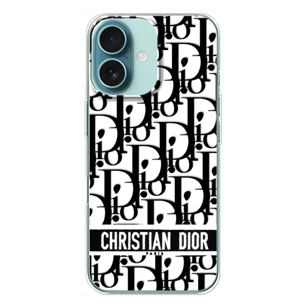 Чехол с рисунком «Christian Dior» для iPhone 16 Plus Чехол с рисунком «Christian Dior» для iPhone 16 Plus