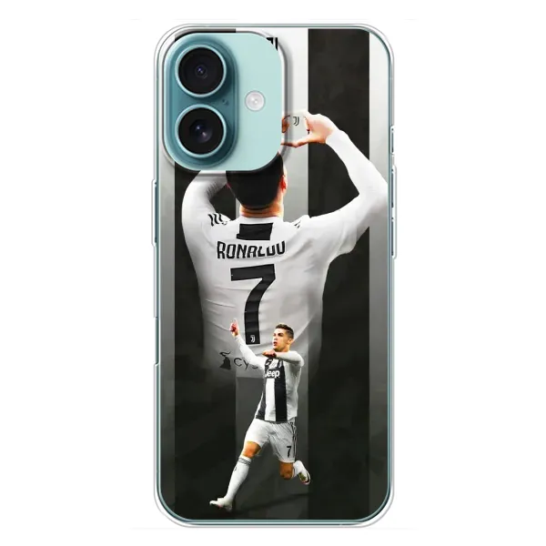 Чехол с рисунком «Cristiano R» для iPhone 16 Plus Чехол с рисунком «Cristiano R» для iPhone 16 Plus
