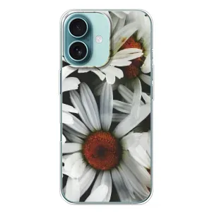 Чехол с ромашками на iPhone 16 Plus (Цветы Ромашки)