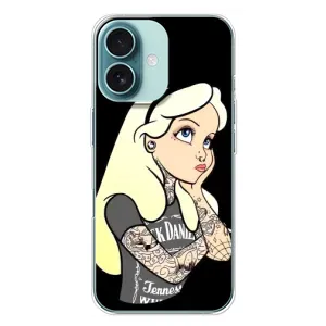 Чехол Стильные девушки на iPhone 16 Plus (Девушка обиделась)