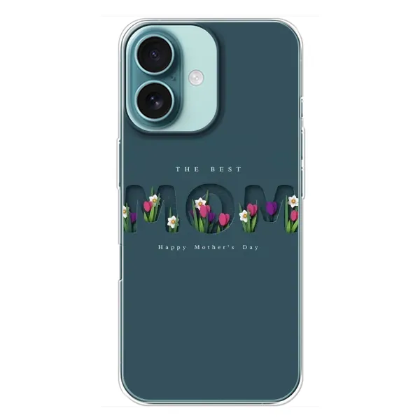 Чехол с рисунком «Ко дню мамы» для iPhone 16 Plus Чехол с рисунком «Ко дню мамы» для iPhone 16 Plus